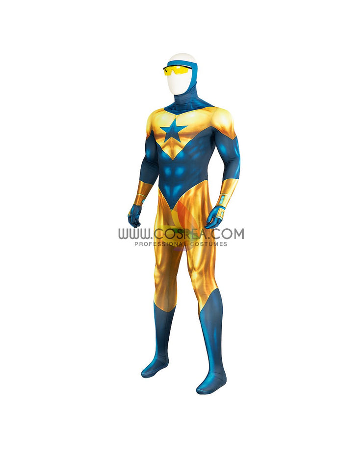 Cosrea DC Universe Booster Gold Digital Printed Cosplay Costume