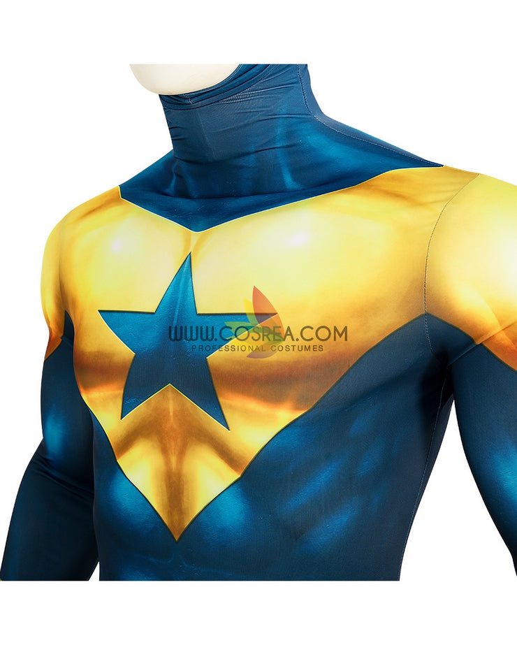 Cosrea DC Universe Booster Gold Digital Printed Cosplay Costume