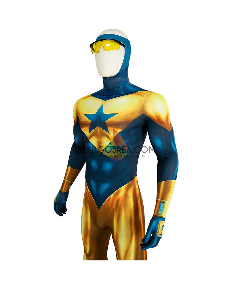 Cosrea DC Universe Booster Gold Digital Printed Cosplay Costume