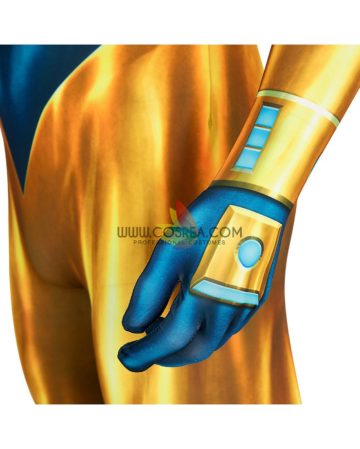 Cosrea DC Universe Booster Gold Digital Printed Cosplay Costume