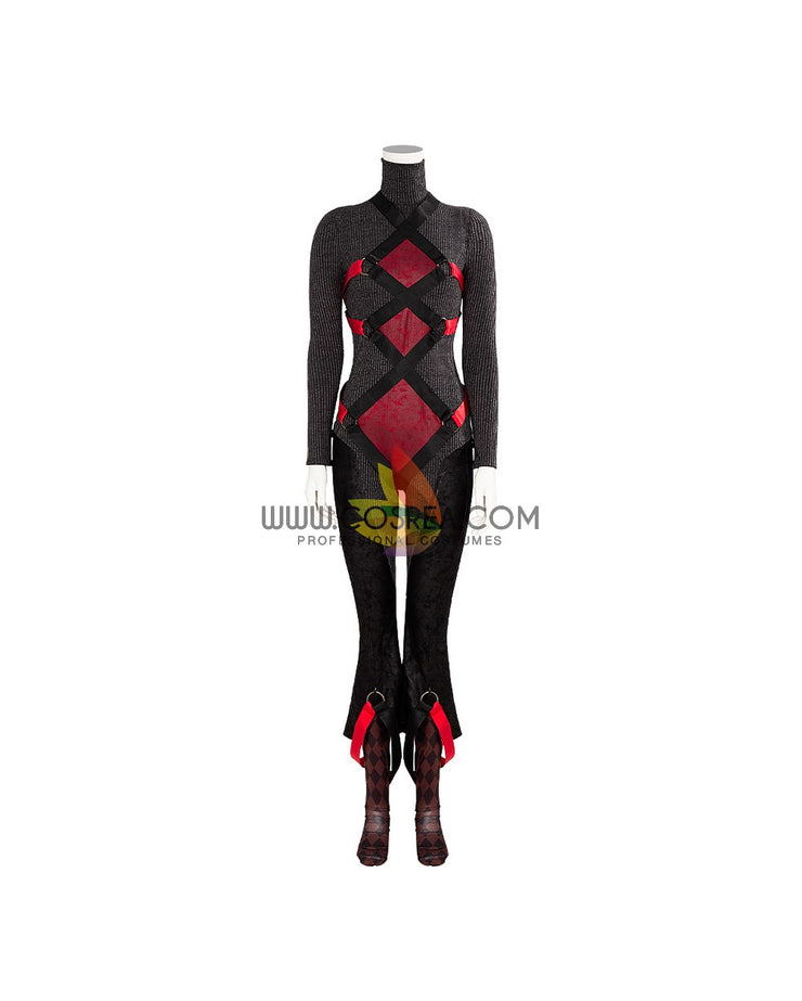 Cosrea DC Universe Harley Quinn Gotham Knights Cosplay Costume
