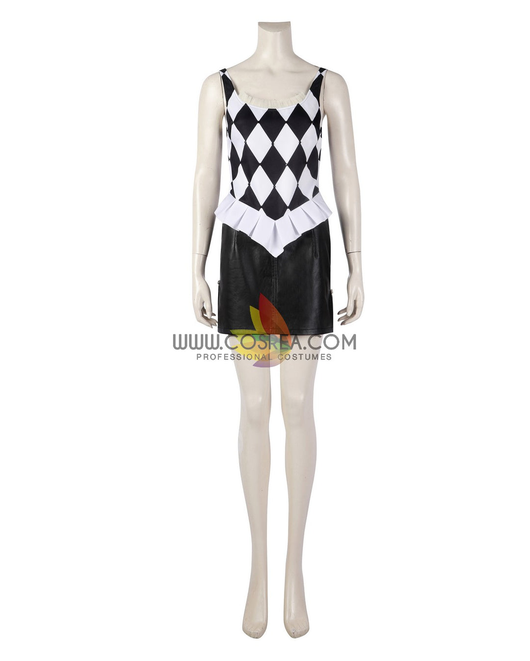 sachin and babi light blue dress Harley Quinn Joker Folie à Deux Red Cosplay Costume