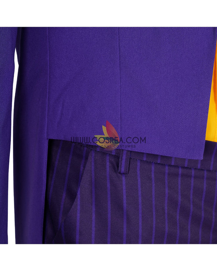Cosrea DC Universe Joker 1992 Cartoon Version Cosplay Costume