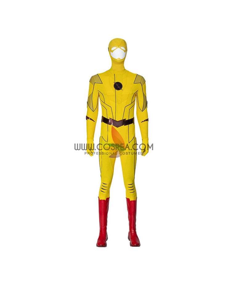Cosrea DC Universe Reverse Flash Season 8 Cosplay Costume