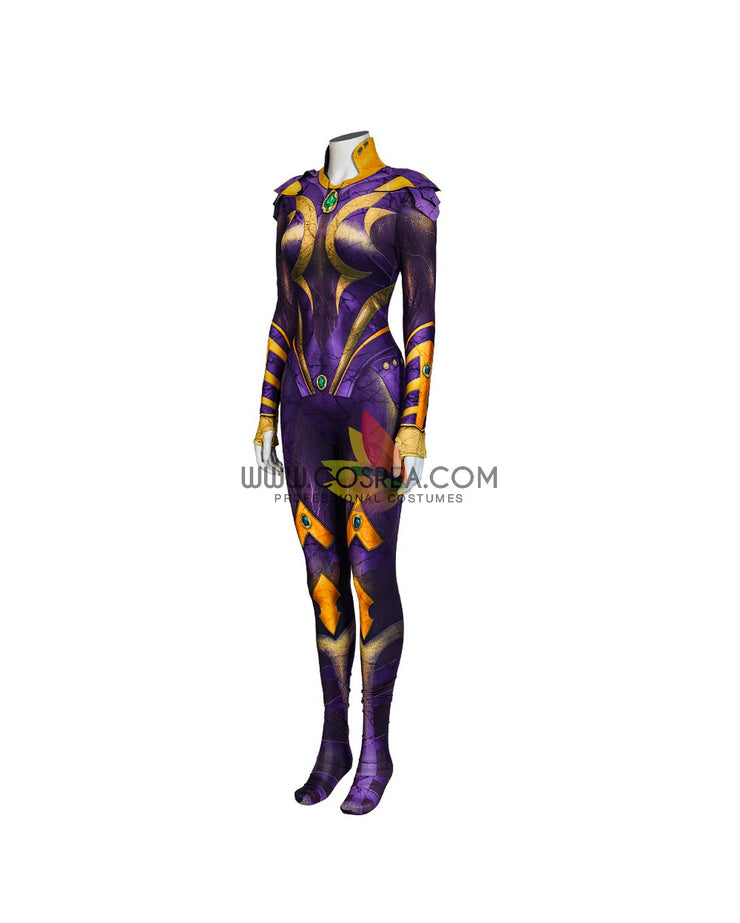 Cosrea DC Universe Starfire Digital Printed Cosplay Costume