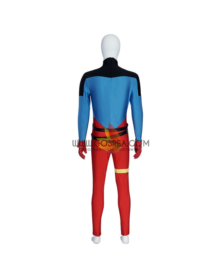 Cosrea DC Universe Superboy Conner Kent Cosplay Costume