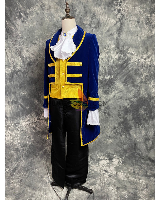Cosrea Disney Beauty And Beast Prince Classic Velvet Cosplay Costume