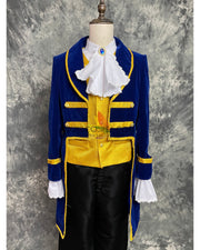 Cosrea Disney Beauty And Beast Prince Classic Velvet Cosplay Costume