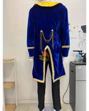 Cosrea Disney Beauty And Beast Prince Formal Wear In Velvet And Brocade Satin Cosplay Costume