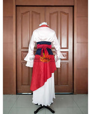 Cosrea Disney Mulan Classic Brocade Satin Cosplay Costume