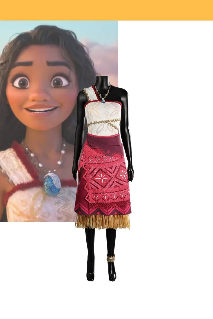 types of bustles wedding dress Moana 2 Custom Costume