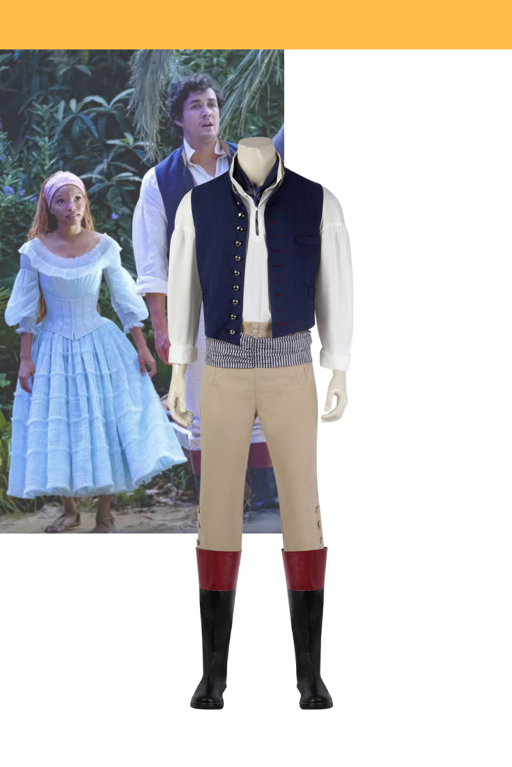 Disney Costumes Prince Eric Outfit Little Mermaid Live Action