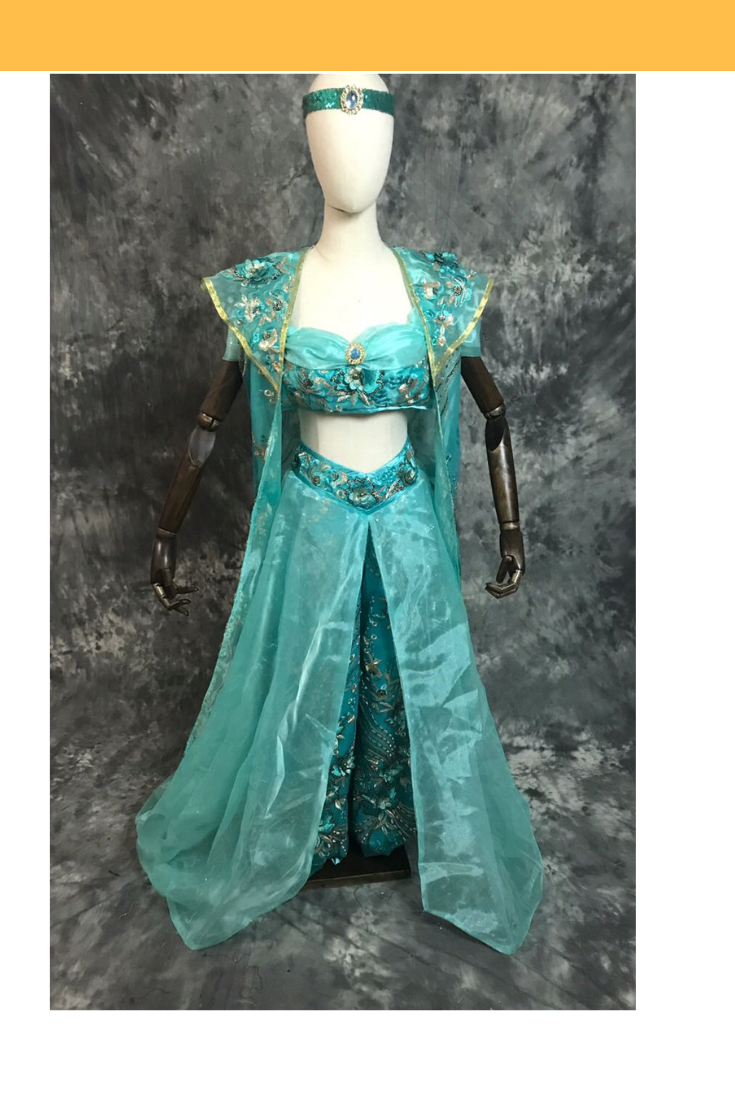 adult princess jasmine dress Princess Jasmine With Embroidered Jacket Cosplay Costume