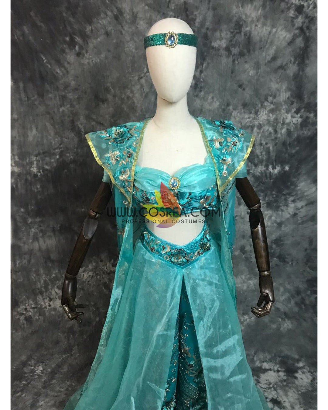 open lace back dress Aladdin the Broadway Musical