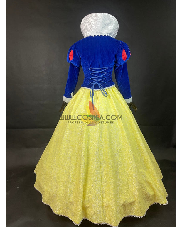 Cosrea Disney Snow White Winter Velvet Cosplay Costume