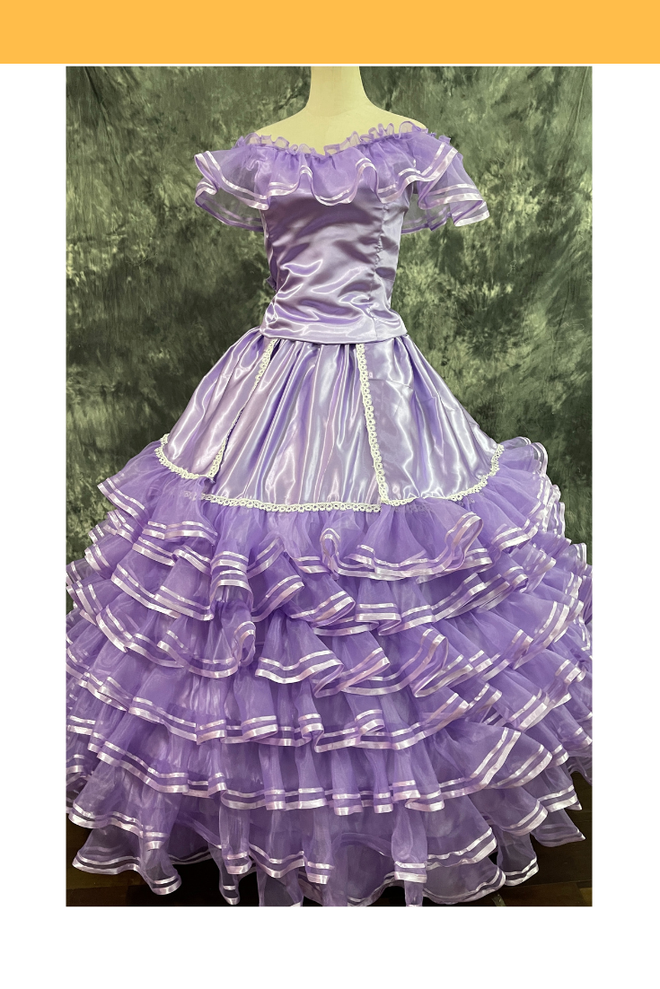 Cosrea Disney Trail Maid With Purple Organza Cosplay Costume