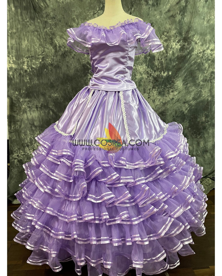 Cosrea Disney Trail Maid With Purple Organza Cosplay Costume