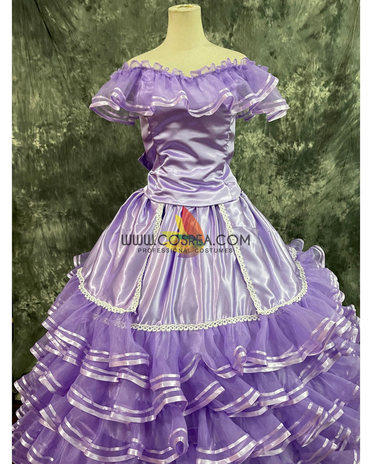 Cosrea Disney Trail Maid With Purple Organza Cosplay Costume