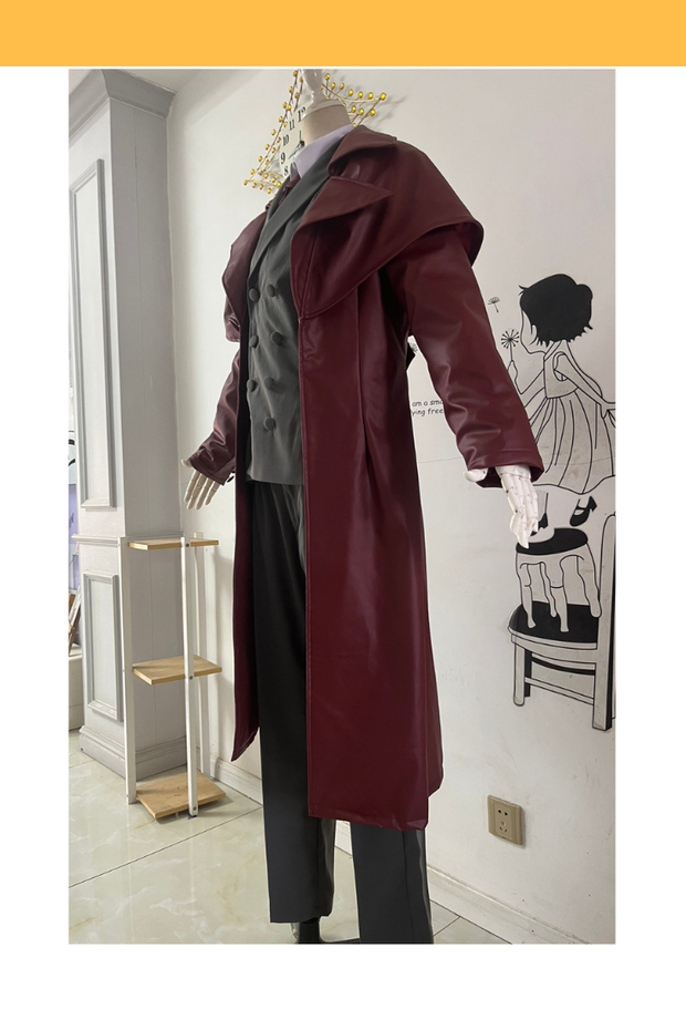 Cosrea F-J Hellsing Alucard PU Leather Cosplay Costume