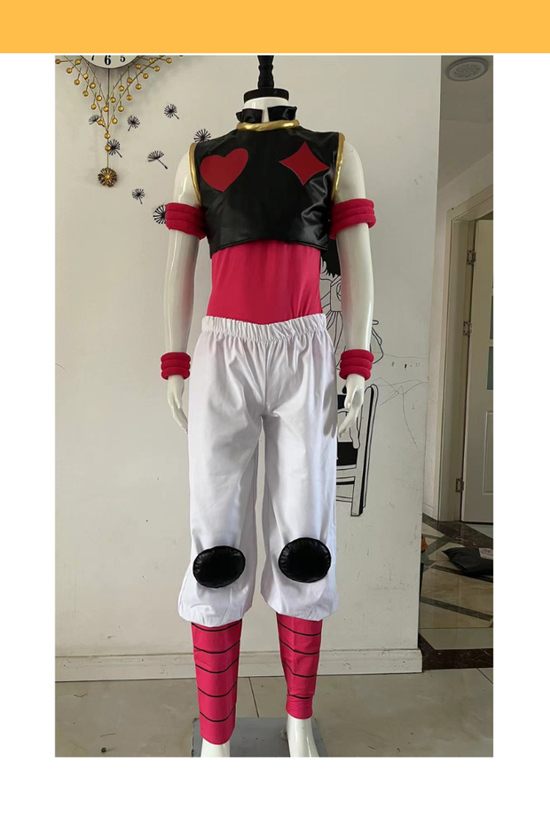 Cosrea F-J Hunter x Hunter Hisoka Stretch PU Leather Cosplay Costume