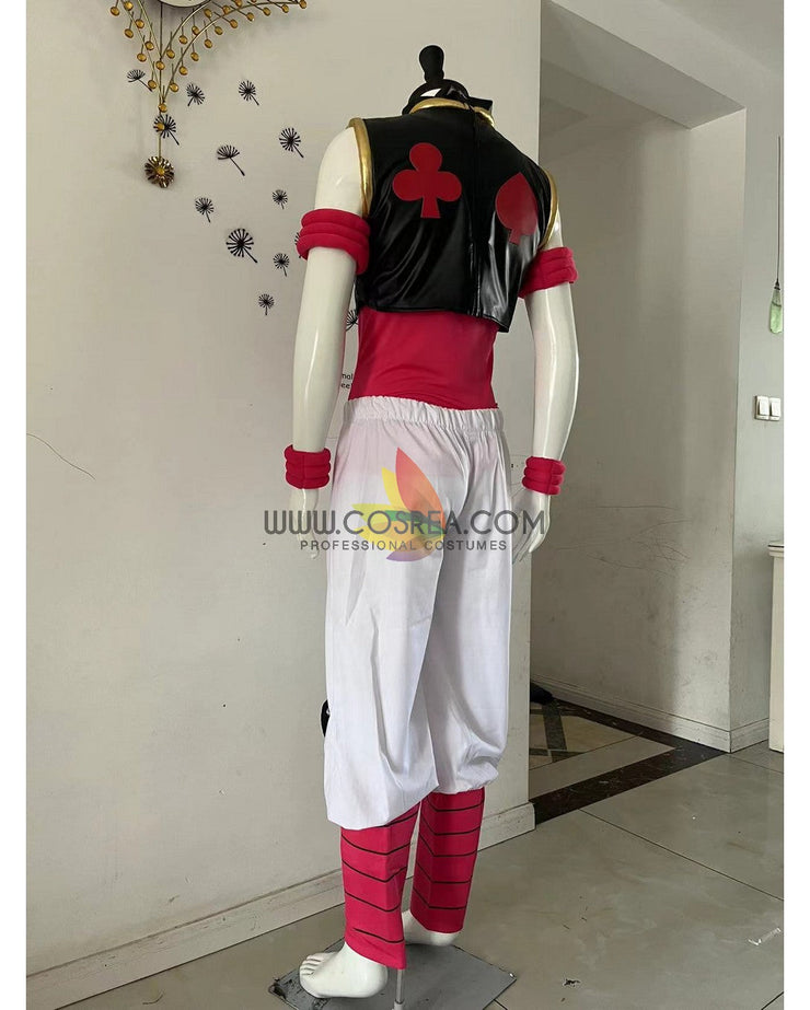 Cosrea F-J Hunter x Hunter Hisoka Stretch PU Leather Cosplay Costume