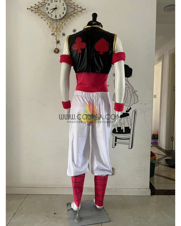 Cosrea F-J Hunter x Hunter Hisoka Stretch PU Leather Cosplay Costume
