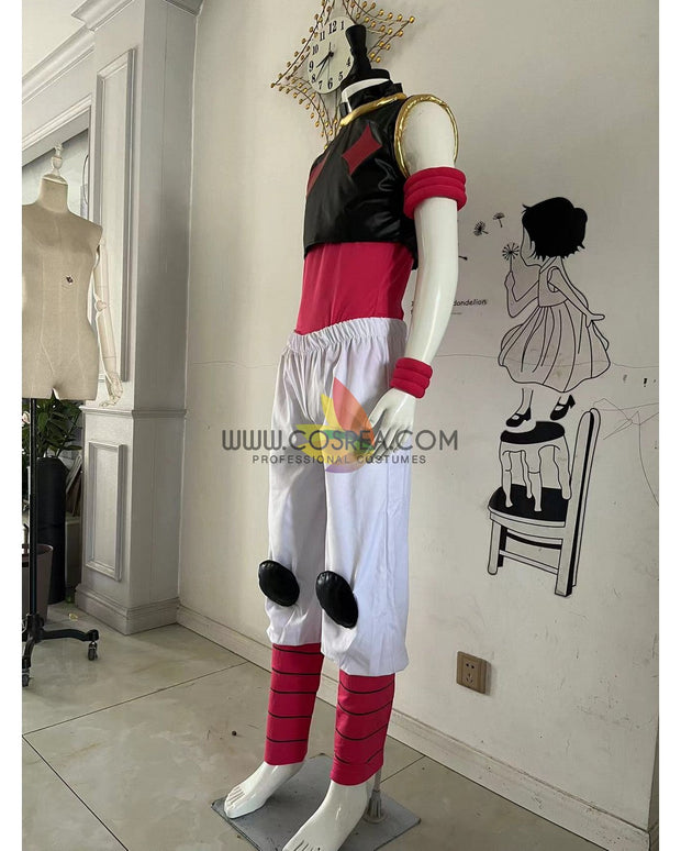Cosrea F-J Hunter x Hunter Hisoka Stretch PU Leather Cosplay Costume