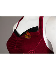 Cosrea Games Ada Wong Velvet Qipao Dress Resident Evil 4 Remake Cosplay Costume