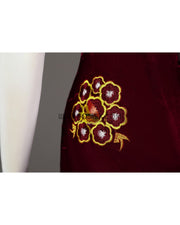 Cosrea Games Ada Wong Velvet Qipao Dress Resident Evil 4 Remake Cosplay Costume