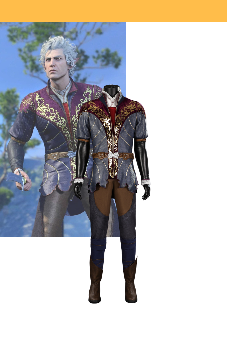 Cosrea Games Astarion Baldur's Gate 3 Cosplay Costume