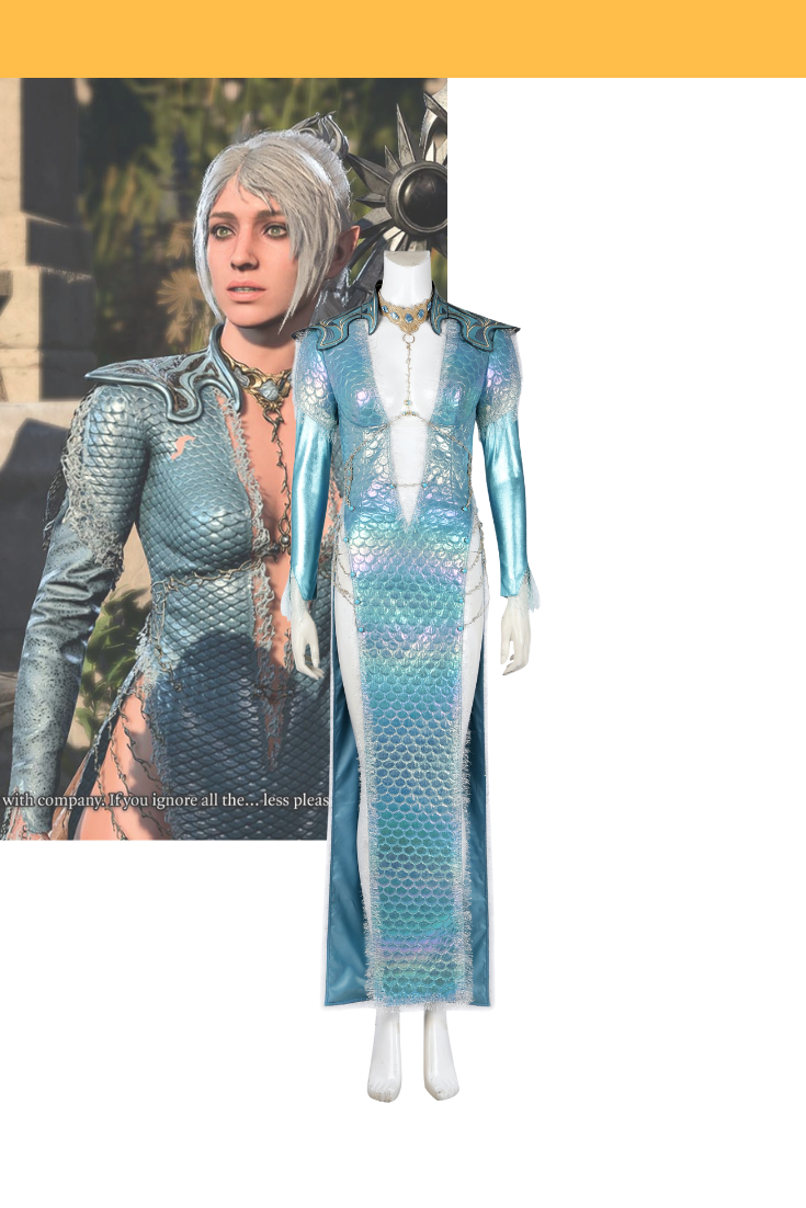 Cosrea Games Baldur's Gate 3 Wavermother's Robe Custom Costume