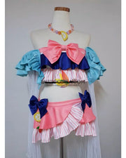 Cosrea Games Blue Archive Azusa Summer Sky's Wishlist Cosplay Costume