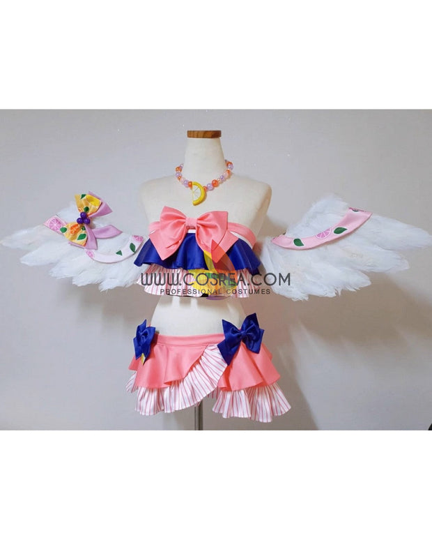 Cosrea Games Blue Archive Azusa Summer Sky's Wishlist Cosplay Costume