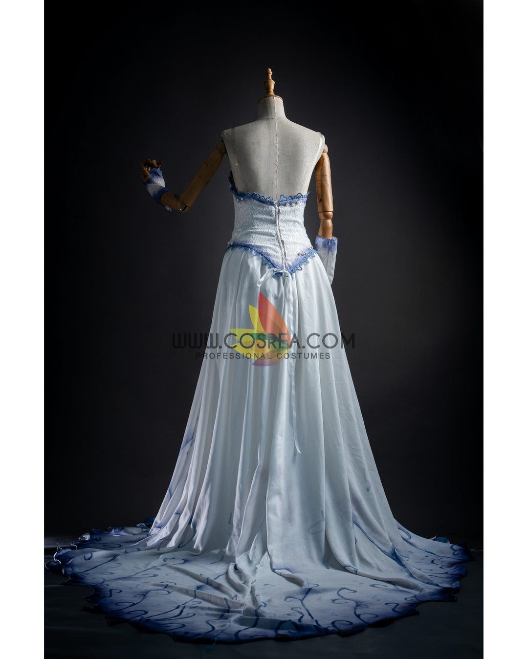 princess polly baby blue dress Corpse Bride Costume main image 0