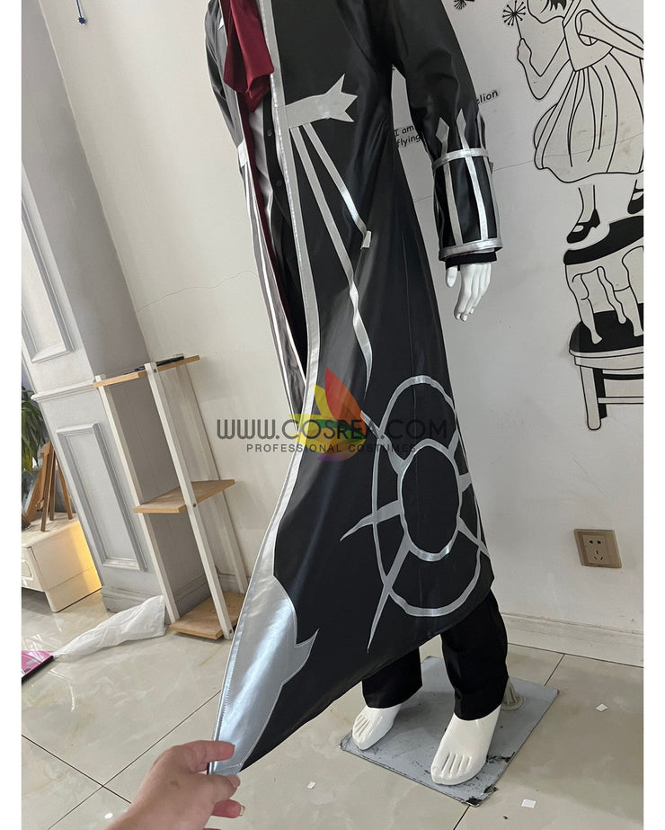 Cosrea Games FGO Charles Henri Sanson PU Leather Version A Cosplay Costume