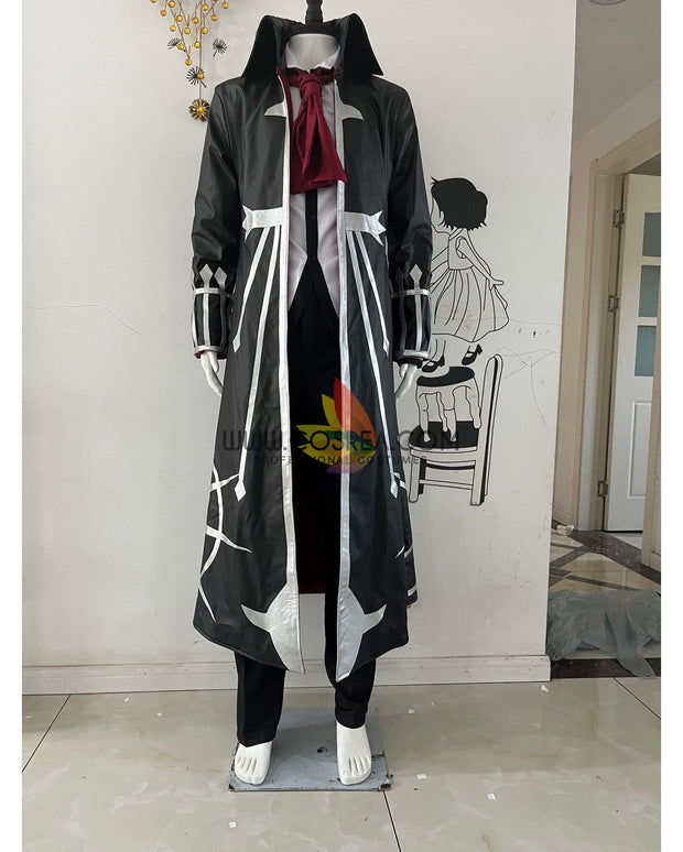 Cosrea Games FGO Charles Henri Sanson PU Leather Version A Cosplay Costume