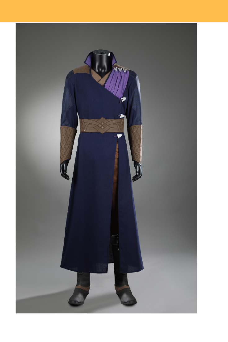Cosrea Games Gale Baldur's Gate 3 Dark Purple Custom Costume