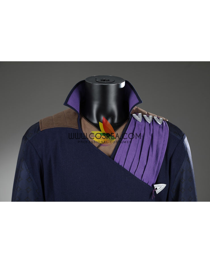 Cosrea Games Gale Baldur's Gate 3 Dark Purple Custom Costume