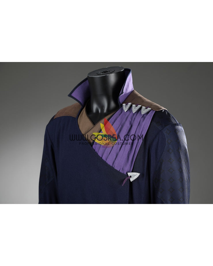 Cosrea Games Gale Baldur's Gate 3 Dark Purple Custom Costume