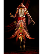 Cosrea Games Genshin Impact Eremite Scorching Loremaster Standard Size Only Cosplay Costume