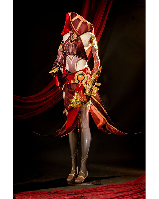 Cosrea Games Genshin Impact Eremite Scorching Loremaster Standard Size Only Cosplay Costume