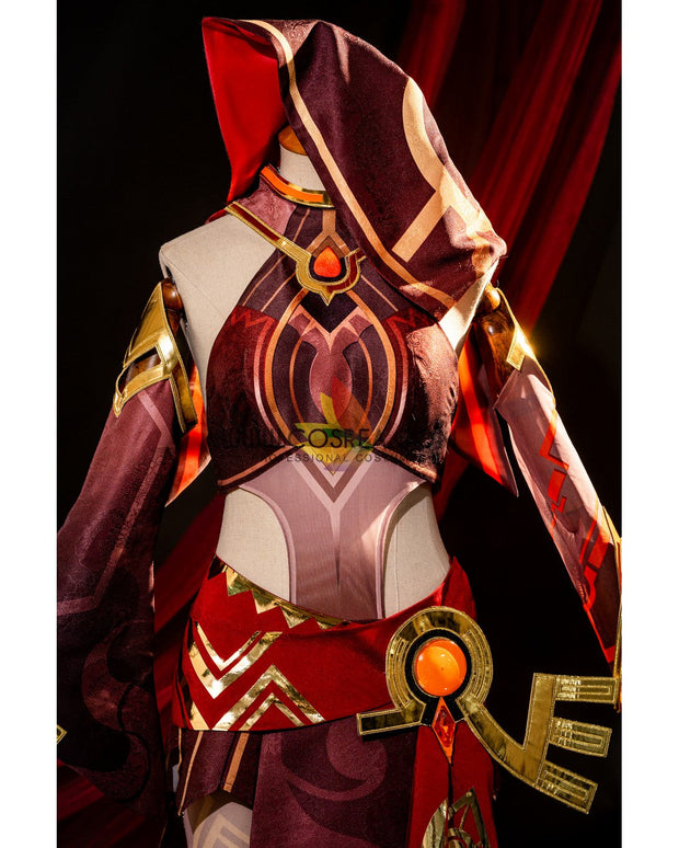 Cosrea Games Genshin Impact Eremite Scorching Loremaster Standard Size Only Cosplay Costume