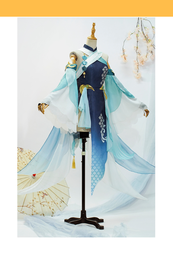Cosrea Games Genshin Impact Ping Standard Size Only Cosplay Costume