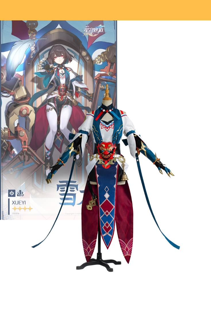 Cosrea Games Honkai Star Rail Xueyi Standard Size Cosplay Costume