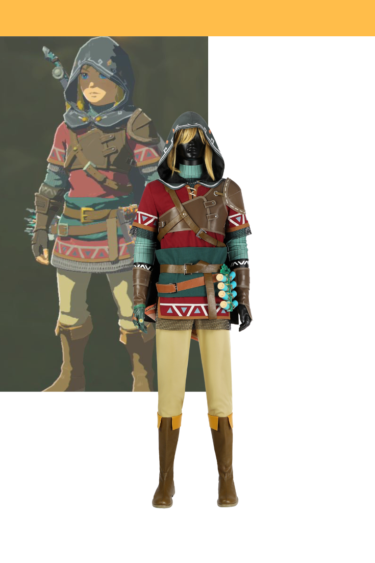 Link Hylian Set Tears of Kingdom Cosplay Costume - Cosrea Cosplay