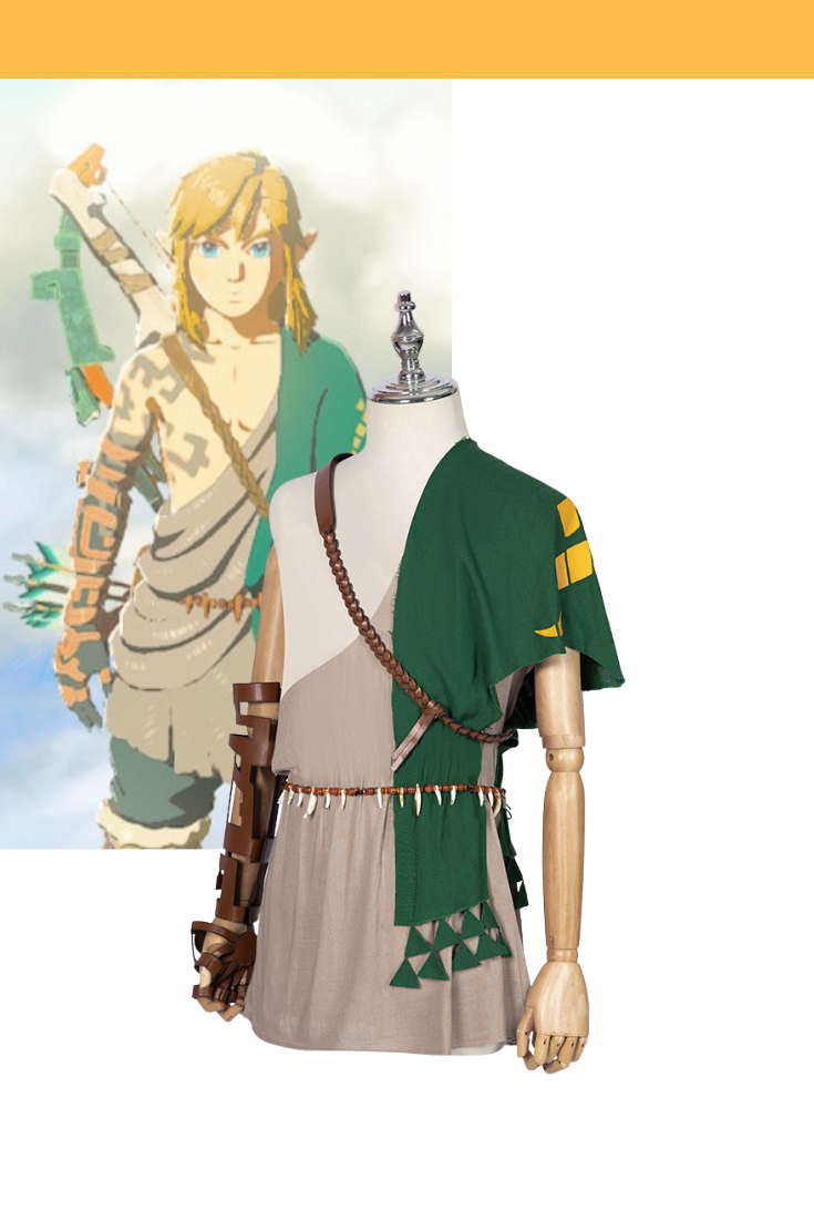 Link Snowquill Armor Tears of the Kingdom Cosplay Costume - Cosrea Cosplay