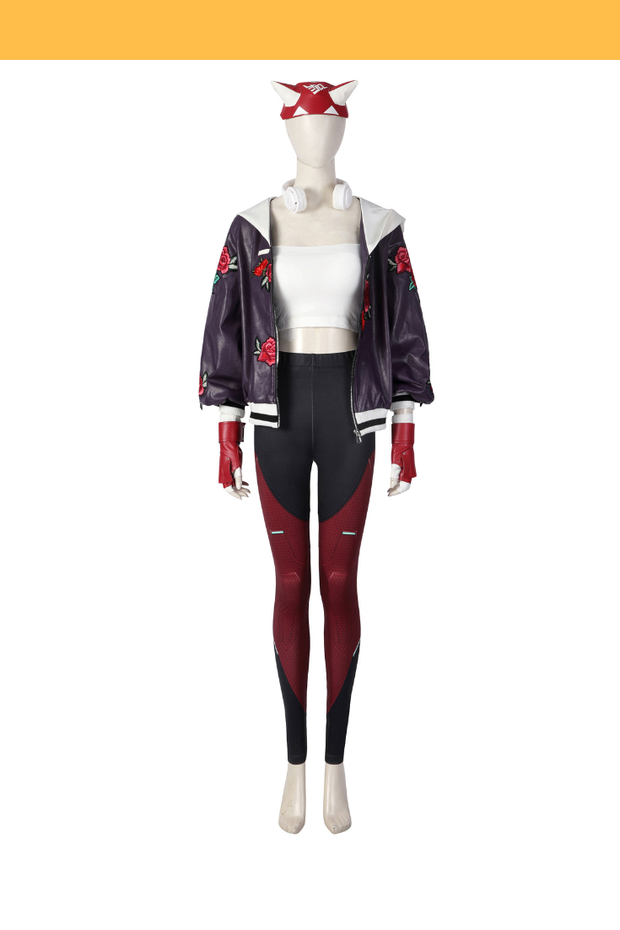 Cosrea Games Overwatch 2 Kiriko Athleisure Cosplay Costume