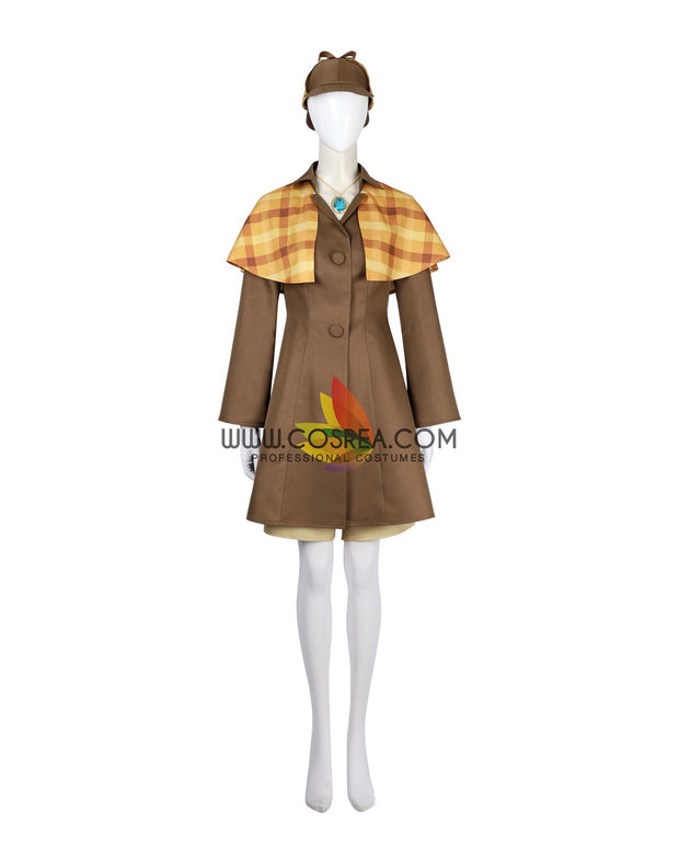 Cosrea Games Princess Peach Showtime! Detective Costume Set