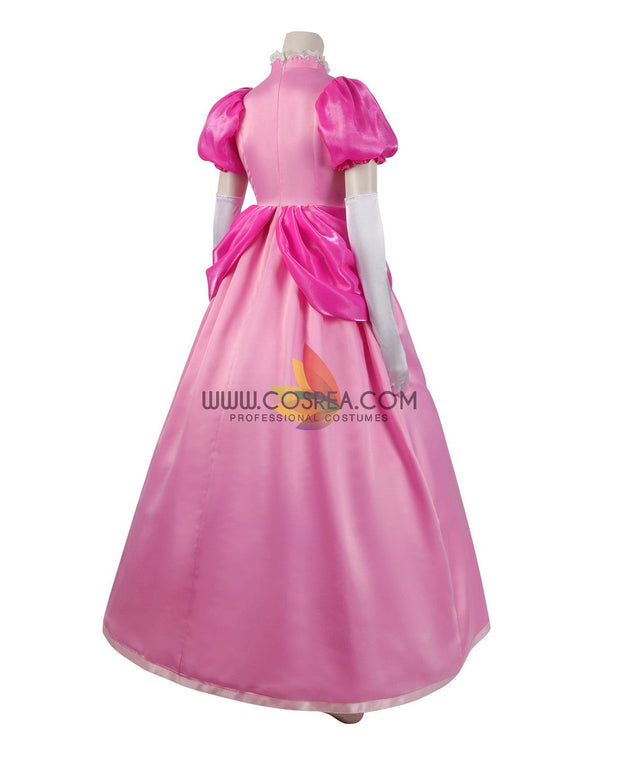 Cosrea Games Princess Peach The Super Mario Bros. Movie Cosplay Costume