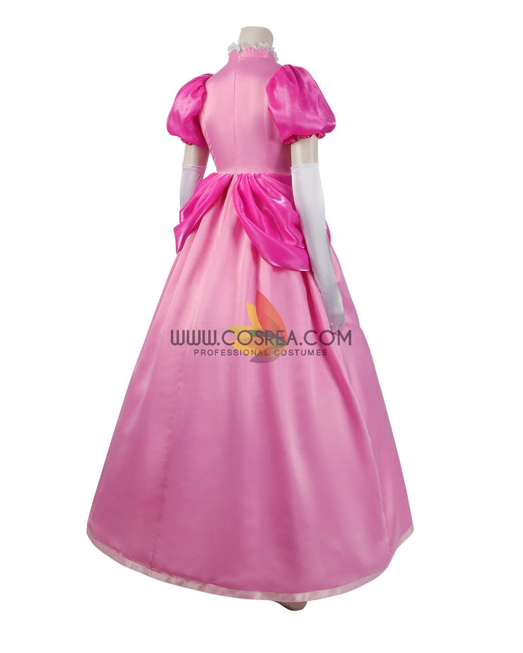 Cosrea Games Princess Peach The Super Mario Bros. Movie Cosplay Costume
